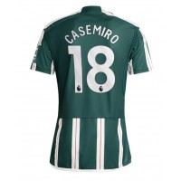 Billiga Manchester United Casemiro #18 Borta fotbollskläder 2023-24 Kortärmad